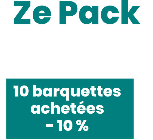 Ze Pack  du Chef  10 barquettes achetées - 10 %